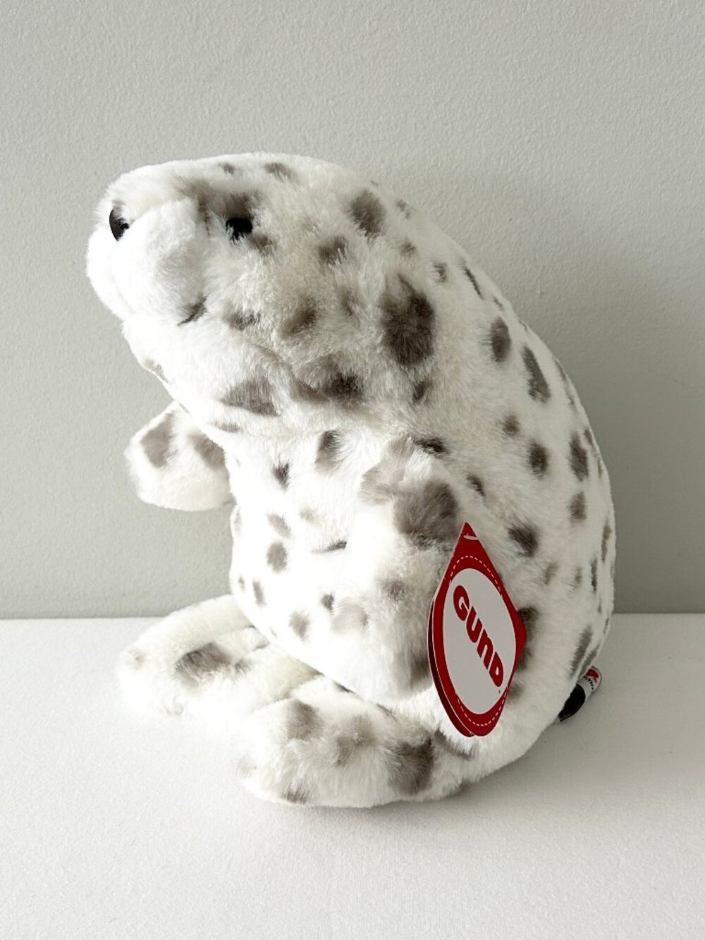 New! GUND Snuffles & Friends NURI Leopard Seal Plush 10” Stuffed Animal Toy NWT